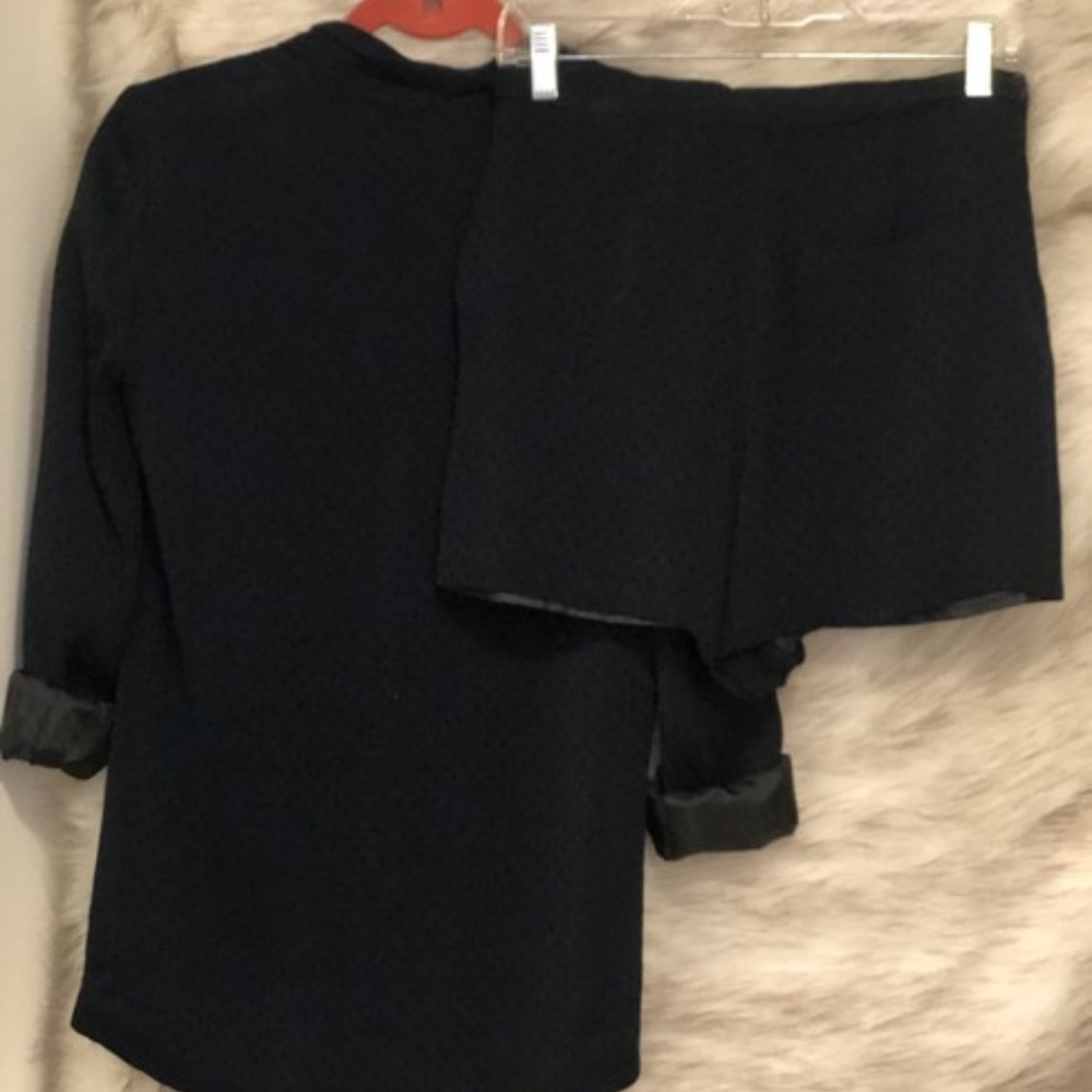 Navy Shorts Fashion Blazer Set - Picture 3 of 6